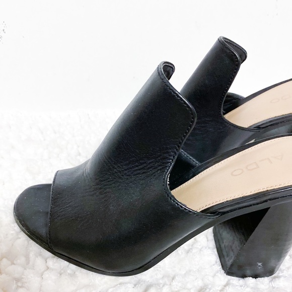 euc Aldo leather mules - Picture 6 of 8